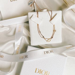 Dior双层锁骨项链～气质搭配神器...