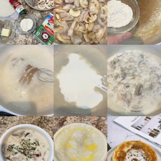 年夜饭吃什么 ｜用一碗纯正浓郁奶油酥皮蘑...