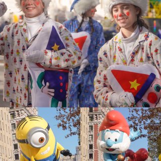 纽约 I 小黄人巨型气球🎈感恩节游行...