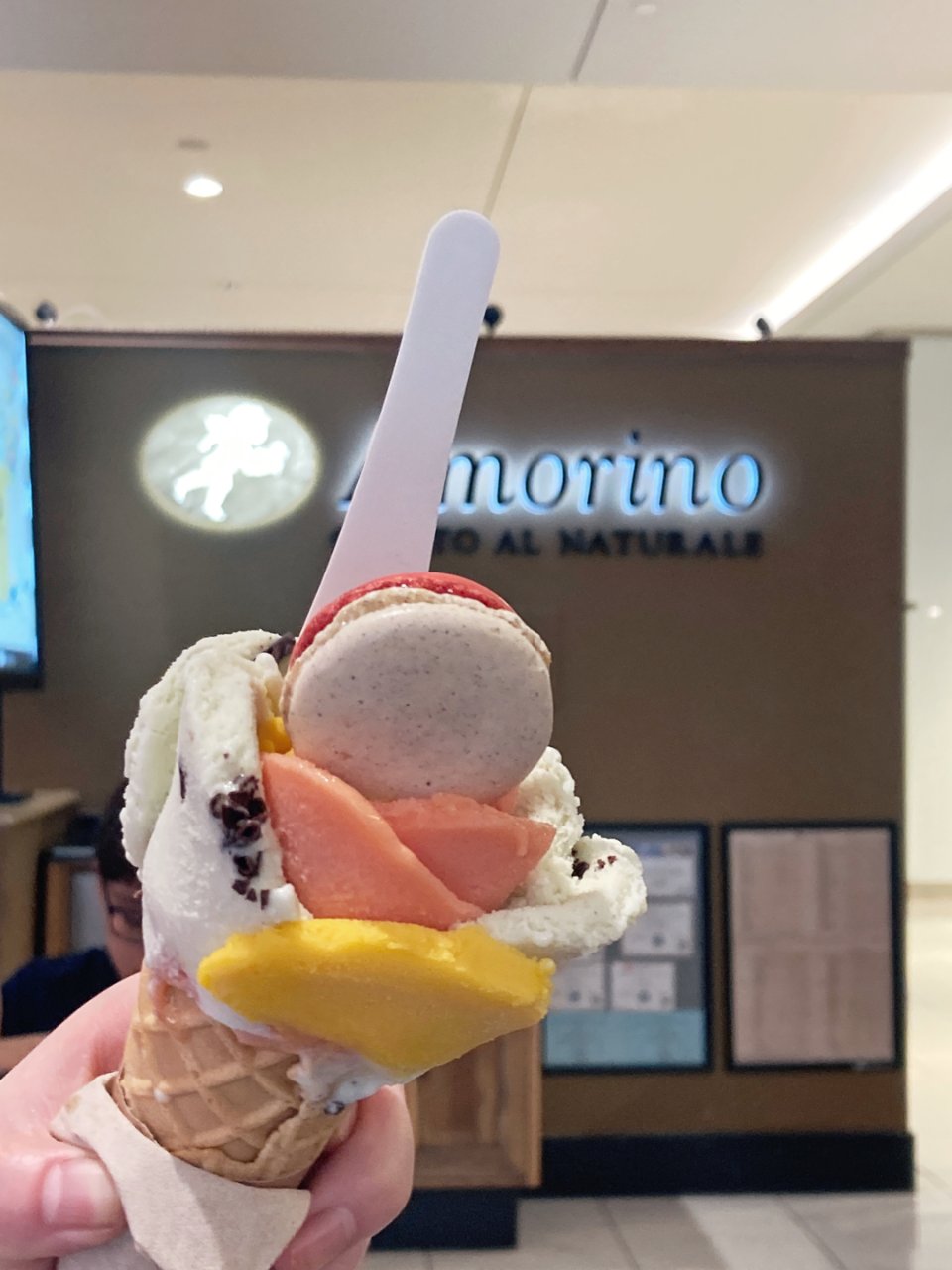 周边3｜amorino玫瑰花冰淇淋...