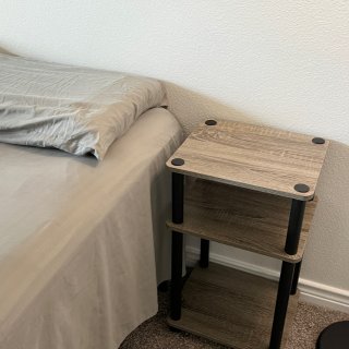 Amazon宿舍好物📝｜超便宜三层小床头...