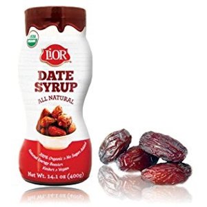 LiOR 100% Organic Pure Date Syrup, 14.1-Ounce Squeeze Bottle
