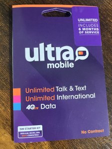 虚拟运营商-Ultra Mobile初体验