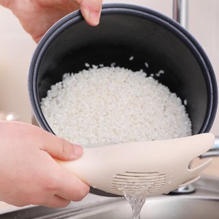 国货推荐：洗米淘米过滤一勺搞定！...