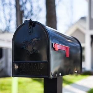$23.84 Gibraltar Mailboxes Elite 大容量黑色信箱