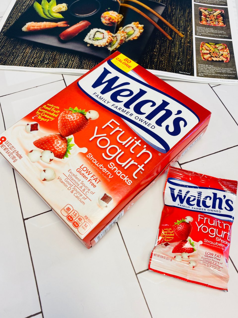 零食必备~Welch’s酸奶软糖...