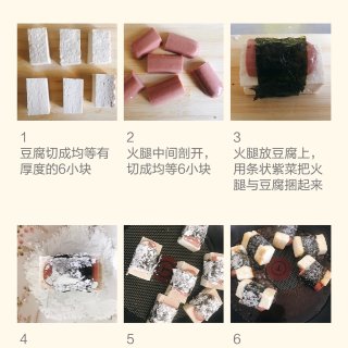 无碳水也可以吃寿司｜烧汁无米豆腐火腿寿司...