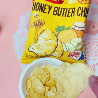 经典网红零食：韩国蜂蜜黄油土豆🥔片...