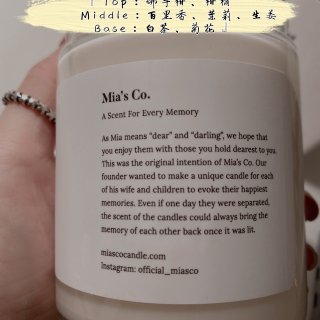 Mia's Co. 此香可忆 ｜与柑橘耳...