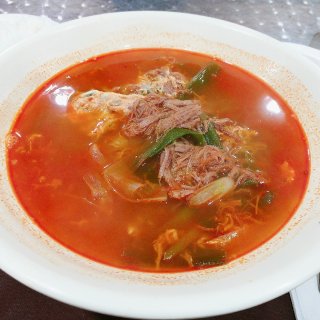 韩国辣牛肉汤,午餐吃什么