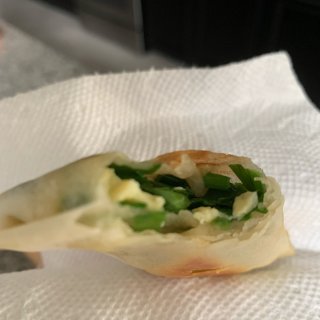 春卷皮版韭菜盒子🥰...