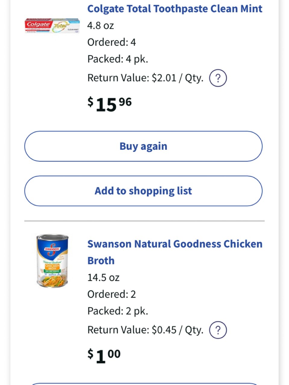 Walgreens,Swanson Natural Goodness 低钠鸡汤 14.5oz