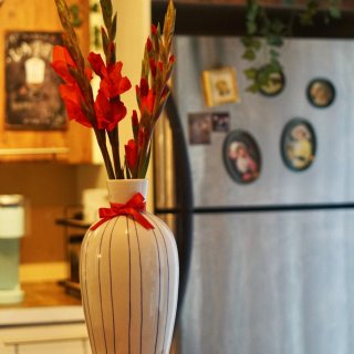【🧧春节最简单的装饰：买束红色的花】...
