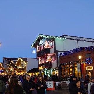 华盛顿州巴伐利亚圣诞风小镇，太好逛了...
