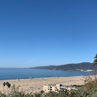 Santa Monica的海好平静好爱...