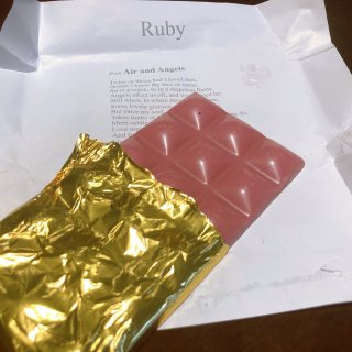 超好吃的粉色ruby cacao巧克力...