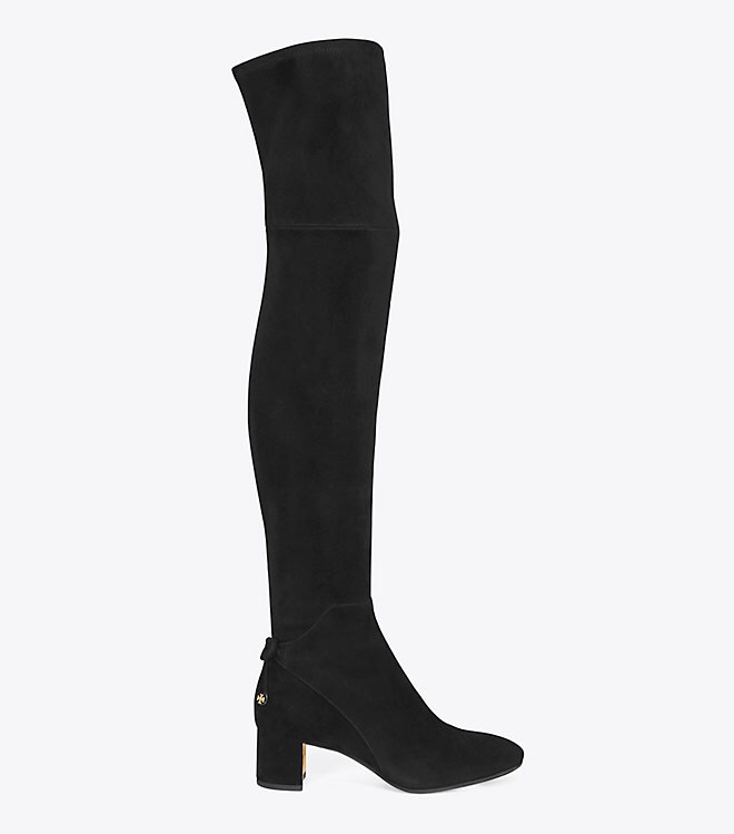 Tory Burch Laila Suede Over-the-knee Boot