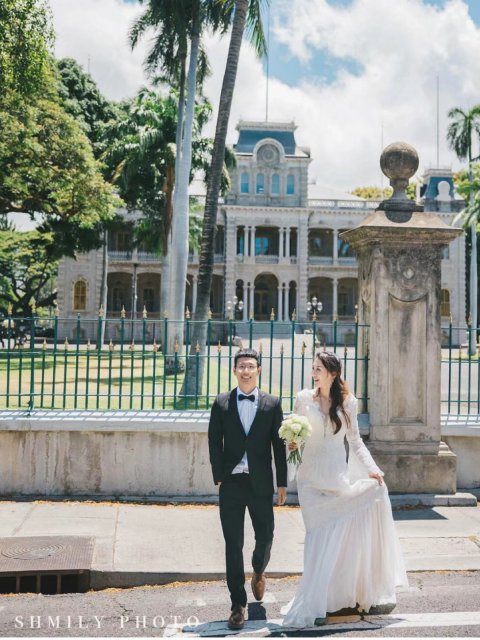 夏威夷圆梦| 旅居夫妻的旅拍婚纱照！