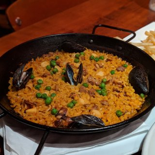 Paella,西班牙海鲜饭