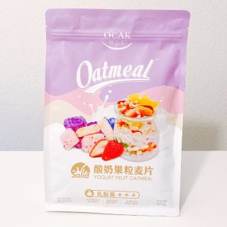 欧扎克 酸奶果粒坚果乳酸菌 干吃零食 水果谷物冲饮代餐燕麦片 400g