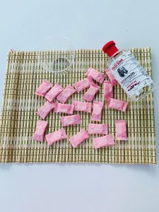5-30 玫瑰金缕梅湿敷面膜DIY～$0.3一片