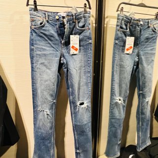 Zara试穿：$9.99/条的牛仔裤👖下...