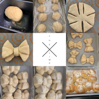 🎀蝴蝶结面包➕日式牛奶卷...