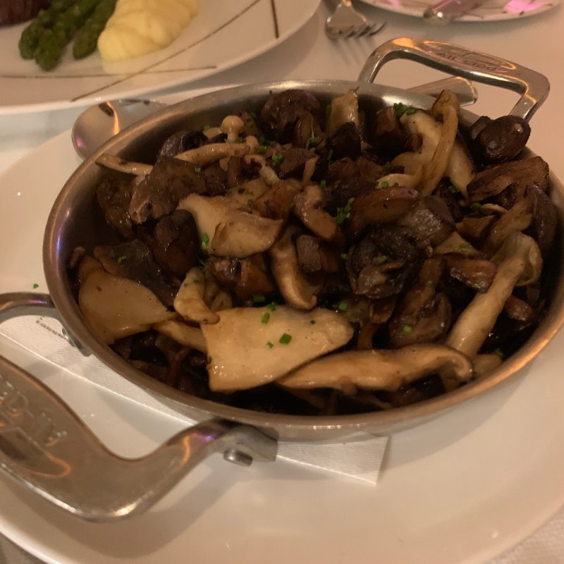 Roasted wild mushrooms