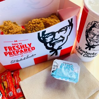 我也吃到KFC的网红鸡翅啦...