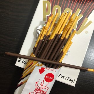 亞米買什麼｜Pocky · 極細巧克力棒...