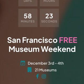 🆓🖼️ 2022年度旧金山免费博物馆周末...