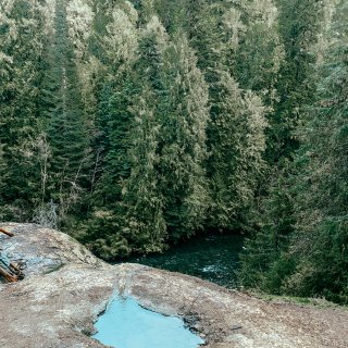 美國俄勒岡森林溫泉 在自然山林間休憩...