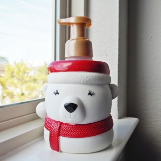bbw的圣诞特别版洗手液holder...