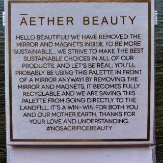 分享一下小众品牌Aether Beaut...