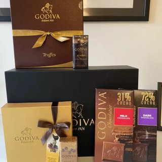 Godiva巧克力礼盒开箱！圣诞礼物首选...
