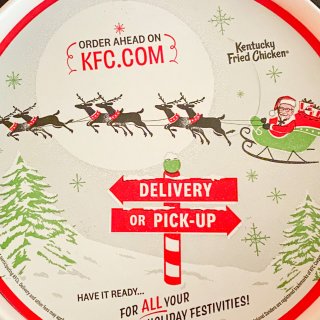 KFC圣诞新包装，满满节日气氛...