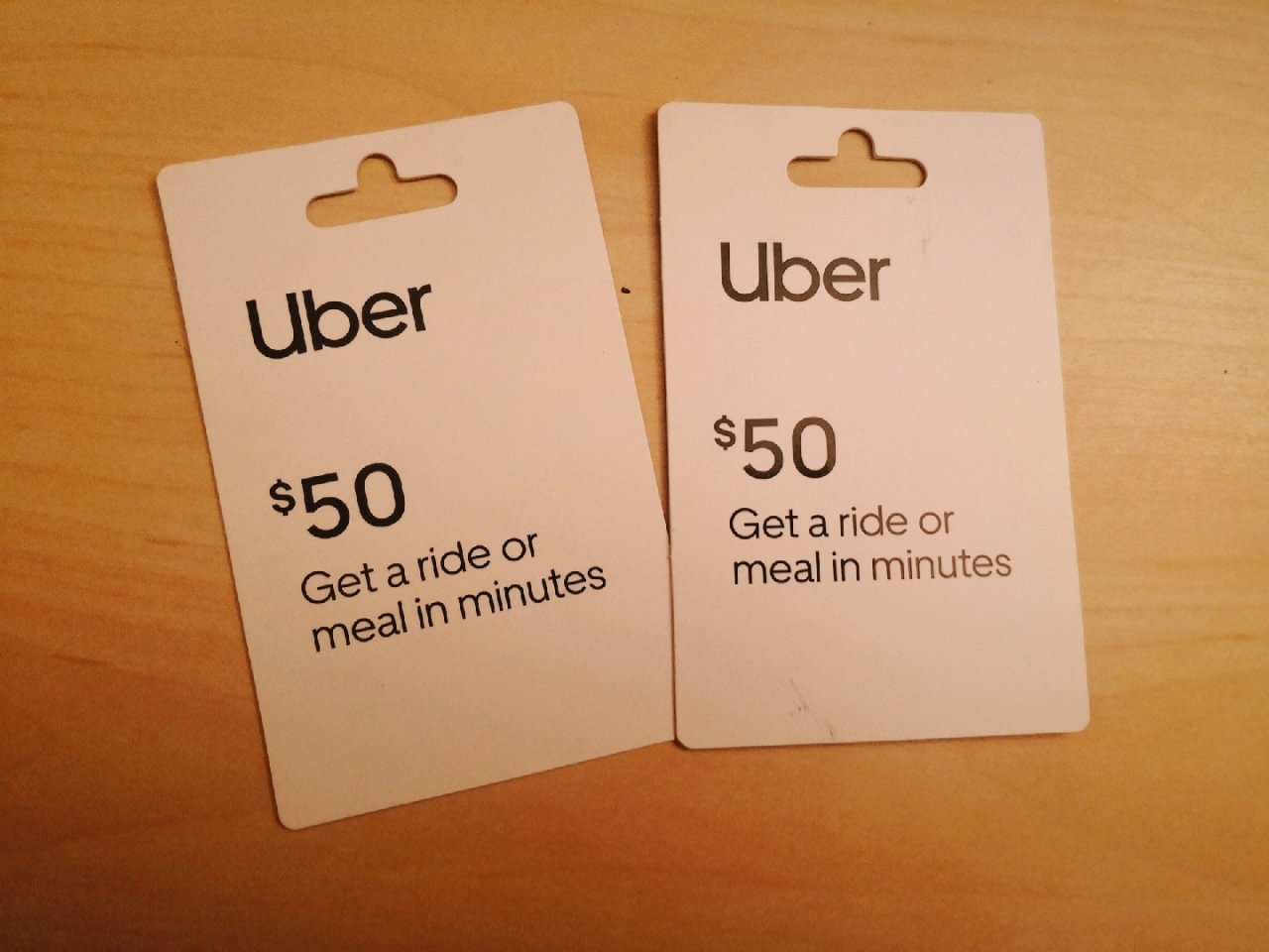 uber 礼品卡