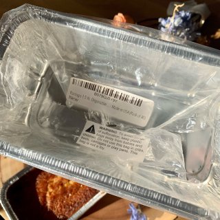 Pactogo 1.5 lb. Disposable Aluminum Foil Loaf Bread Baking Pan 8