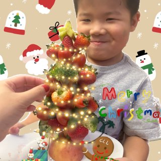 🎄圣诞节节日限定｜水果圣诞树...