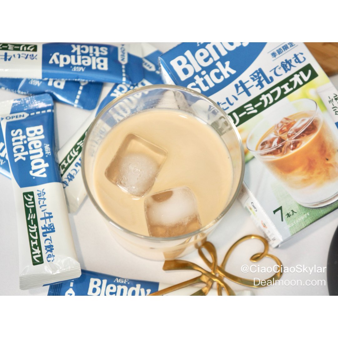 新一款日本AGF季节限定｜冰牛奶咖啡...