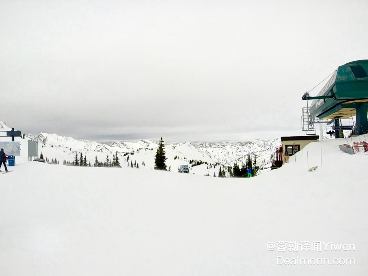 翻到盐湖城Alta滑雪照片，我想去滑雪！...