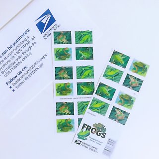 青蛙邮票