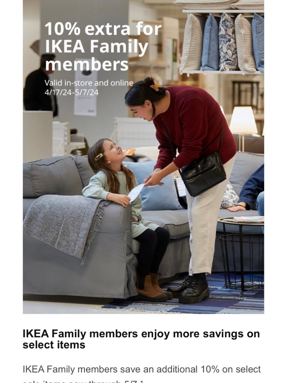 IKEA 10% extra