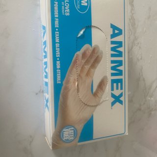 亚马逊一次性透明手套