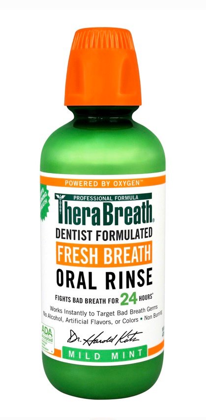 24-Hour Fresh Breath Oral Rinse, Mild Mint, 16.0 fl oz