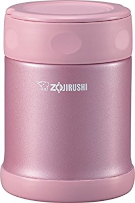 Amazon.com: Zojirushi SW-EAE35PS Stainless Steel Food Jar, 11.8-Ounce/0.35-Liter, Shiny Pink: Kitchen & Dining焖烧杯