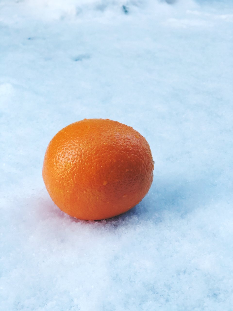 下午水果 水滴滴的大橙子🍊...