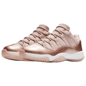 nike官网断货,footlocker不用抢有现货码数全 乔11玫瑰金有货Jordan Retro 11