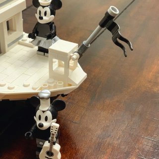 🚢.。开船啦~ -Lego蒸汽船...