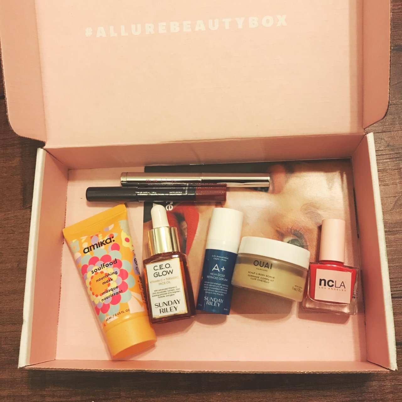 5月晒货挑战,Allure Beauty Box
